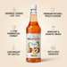 Monin Peach Syrup 1L features and benefits | Addtocart Dubai UAE