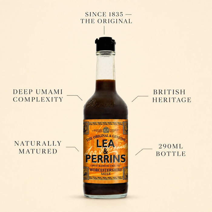 Lea & Perrins Worcestershire Sauce - 290ML — additional view | Addtocart Dubai UAE