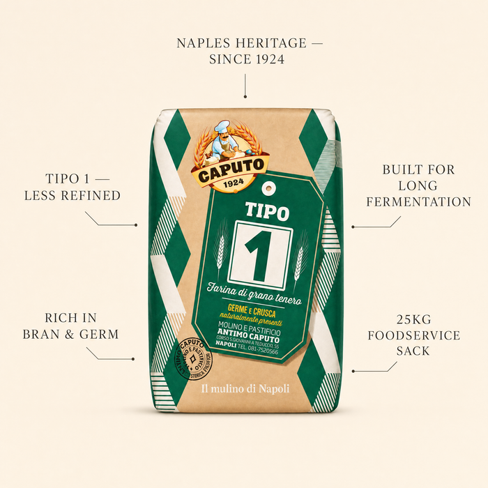 Caputo Tipo 1 Flour, Italy - 25KG — additional view | Addtocart Dubai UAE
