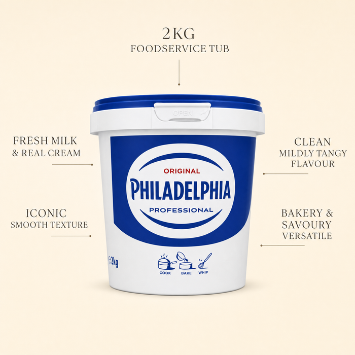 Philadelphia Cream Cheese - 2KG — additional view | Addtocart Dubai UAE