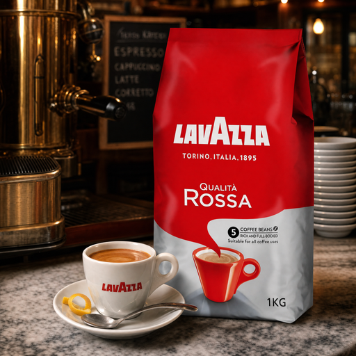 Lavazza Rossa Coffee Beans, Italy - 1KG — additional view | Addtocart Dubai UAE