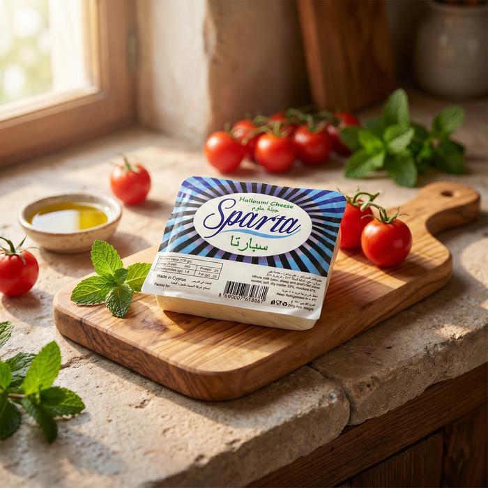 Sparta Halloumi Cheese, Cyprus - 250G — additional view | Addtocart Dubai UAE
