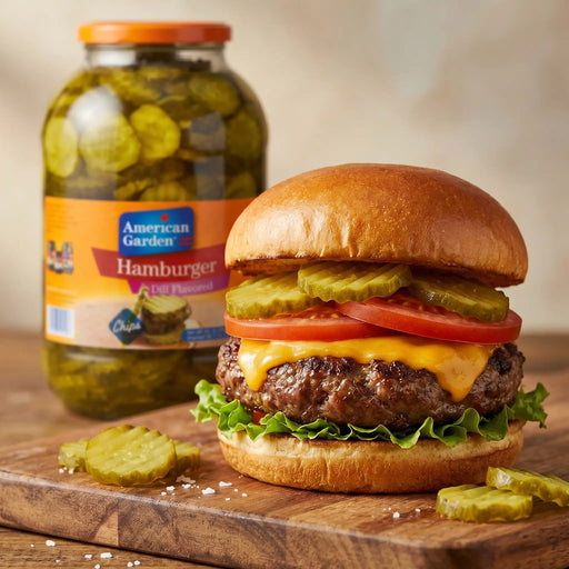American Garden Hamburger Dill Chips - 1.93KG — additional view | Addtocart Dubai UAE