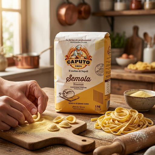 Caputo Semolina Durum Wheat, Italy - 1KG — fresh pasta-making | Addtocart Dubai UAE