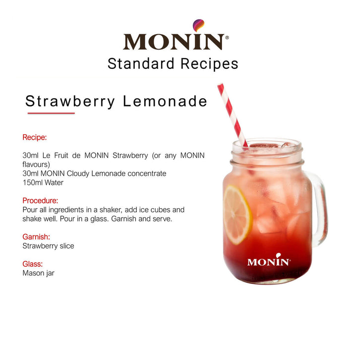 Monin Cloudy Lemonade Syrup 1L — gallery