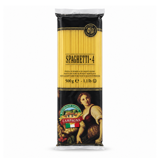 Campagna Spaghetti #4, Italy - 500G – front product view