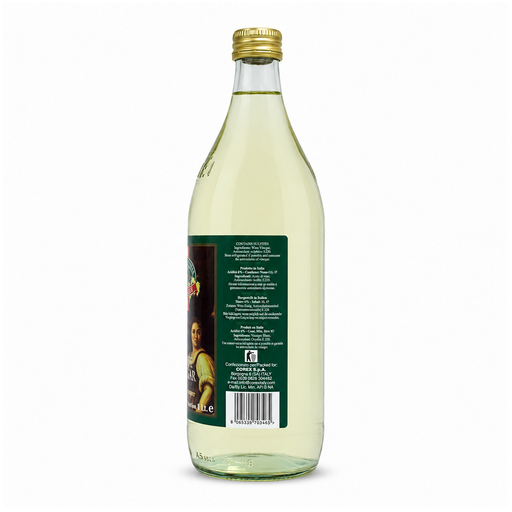 Campagna White Vinegar, Italy - 1LTR – rear product view