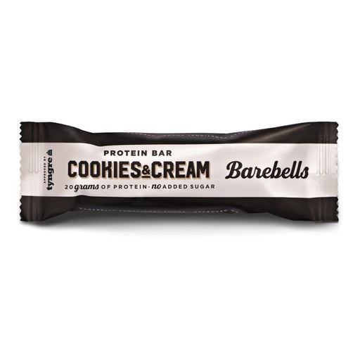 Barebells Cookies & Cream Protein Bars - 12 X 55G front product image | SKU SNAK-201100