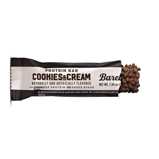 Cookies & Cream protein bar product detail | SKU SNAK-201100