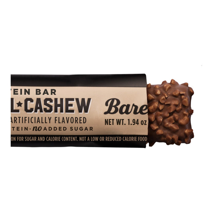 Barebells Caramel Cashew Protein Bars - 12 X 55G front product image | SKU SNAK-201101
