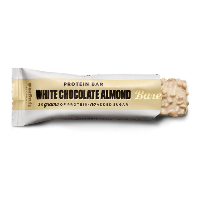 Barebells White Chocolate Almond Protein Bars - 12 X 55G front product image | SKU SNAK-201102