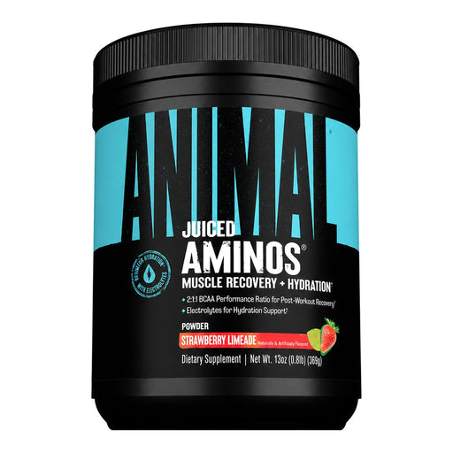 Animal Juiced Aminos + Hydration Strawberry Limeade, USA - 378G front product image | SKU SUPL-745000