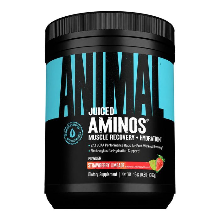 Animal Juiced Aminos + Hydration Strawberry Limeade, USA - 378G front product image | SKU SUPL-745000