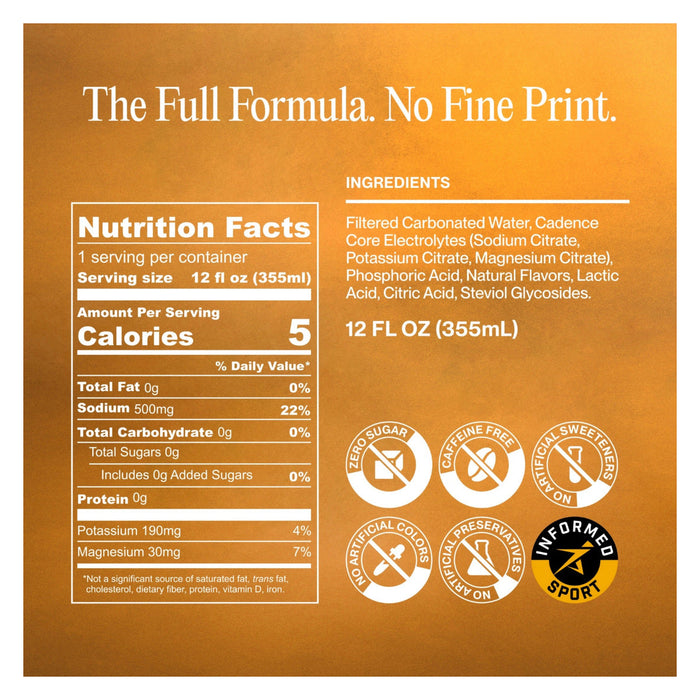 Cadence Electrolyte Drink Cream Soda, USA - 355ML product detail view 8 | SKU SUPL-745060