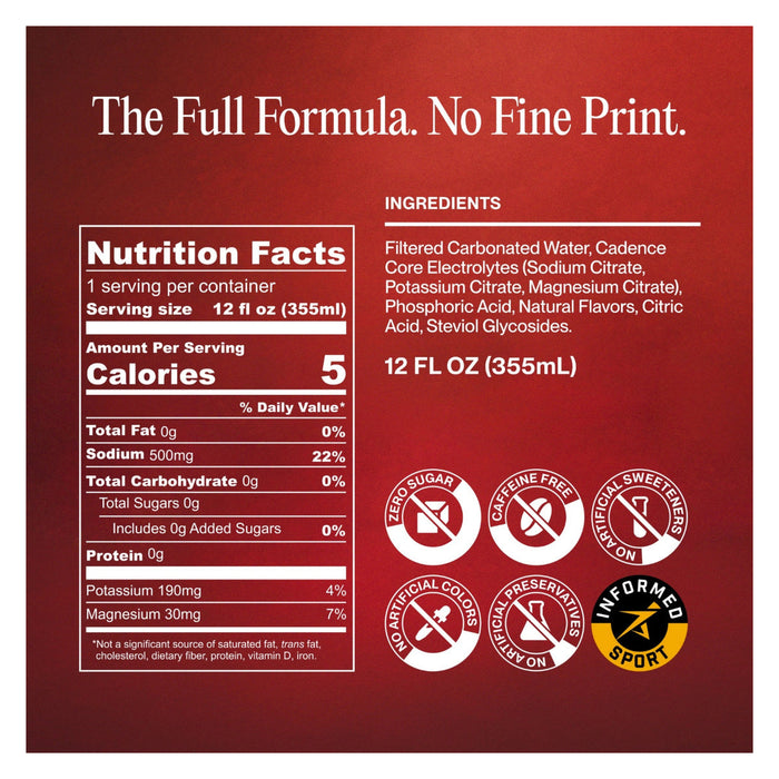 Cadence Electrolyte Drink Cola, USA - 355ML product detail view 8 | SKU SUPL-745062