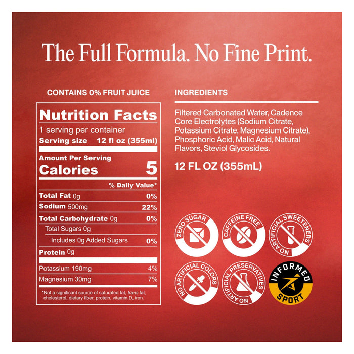 Cadence Electrolyte Drink Melonberry, USA - 355ML product detail view 8 | SKU SUPL-745063