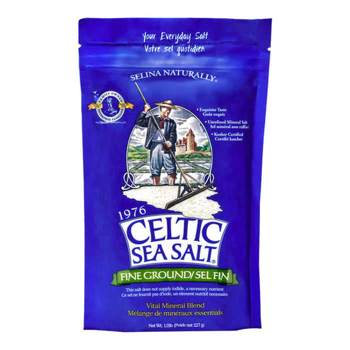 Celtic Sea Salt Fine Ground, France - 227G front product image | SKU SUPL-745065