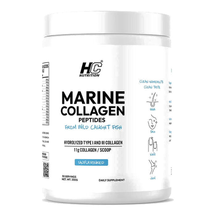 HC Nutrition Marine Collagen Peptides Powder - 330G front product image | SKU SUPL-745076