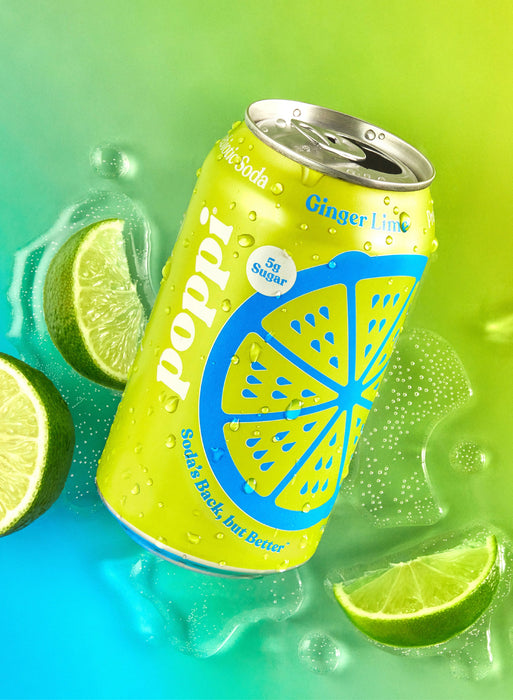 Poppi Ginger Lime official dynamic product image | SKU SUPL-745169