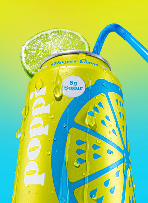 Poppi Ginger Lime official lifestyle image | SKU SUPL-745169