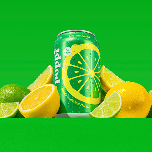 Poppi Lemon Lime official flavour hero image | SKU SUPL-745171