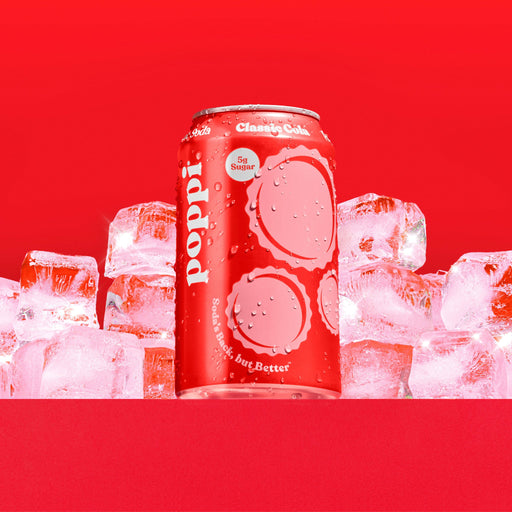 Poppi Classic Cola official flavour hero image | SKU SUPL-745172