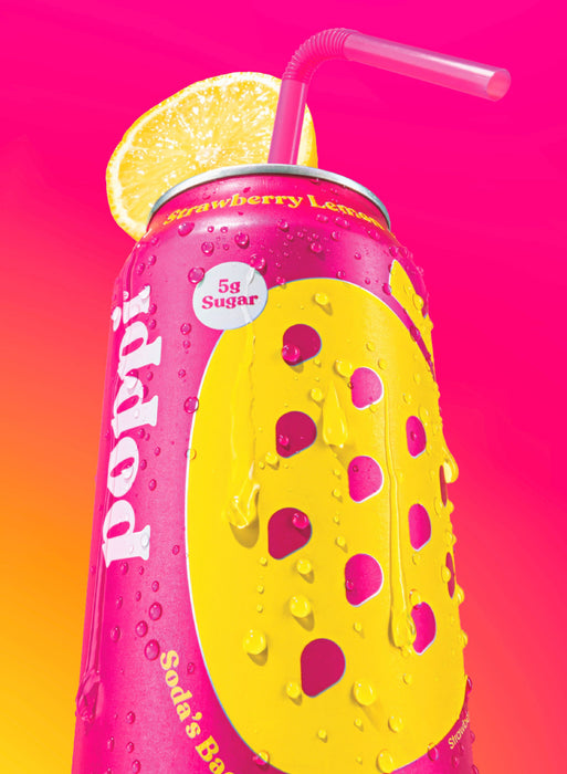 Poppi Strawberry Lemon official dynamic product image | SKU SUPL-745177