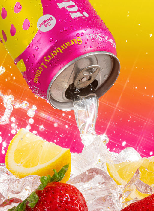 Poppi Strawberry Lemon official lifestyle image | SKU SUPL-745177