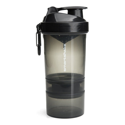 SmartShake Original 2GO Gunsmoke Black Shaker - 600ML front product image | SKU SUPL-745199