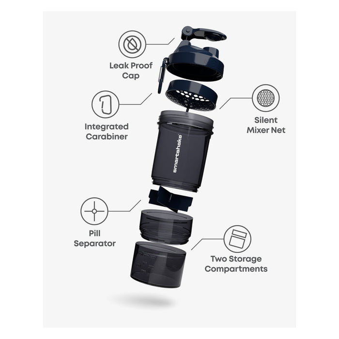 SmartShake Original 2GO Space Gray - 600ML product detail view 2 | SKU SUPL-745205