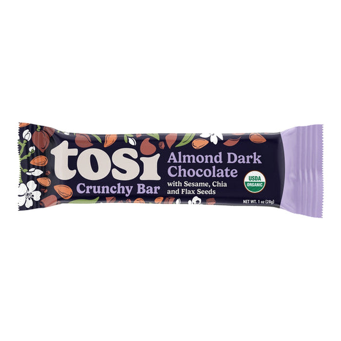 Tosi Almond Dark Chocolate, USA - 12 X 28G front product image | SKU SUPL-745248