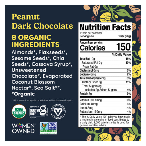 Tosi Peanut Dark Chocolate, USA - 12 X 28G product detail view 2 | SKU SUPL-745256