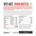 VITHIT Immunitea, Ireland - 500ML nutrition and back-label details | SKU SUPL-745259