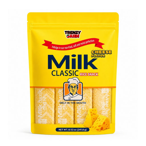 Trenzy Gahm Cheese Milk Classic Rice Snack - 242G | Addtocart Dubai UAE