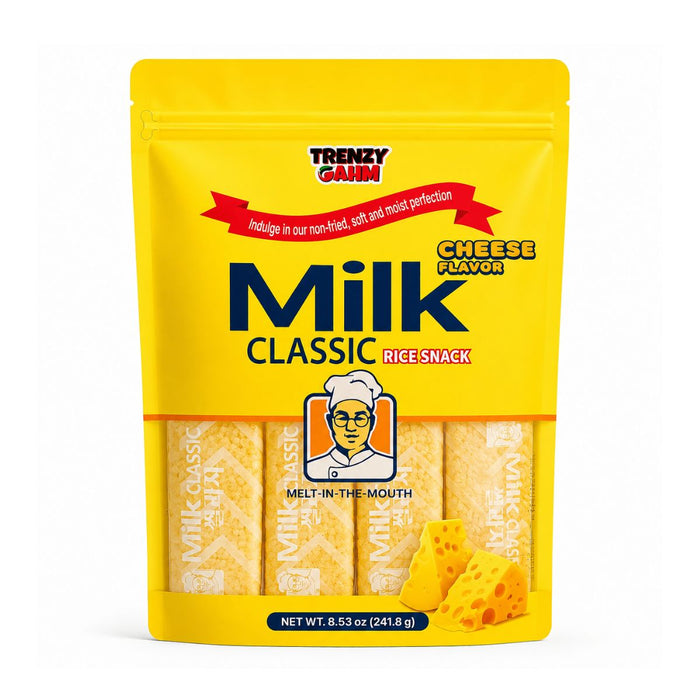 Trenzy Gahm Cheese Milk Classic Rice Snack - 242G | Addtocart Dubai UAE
