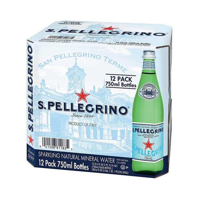 San Pellegrino Sparkling Water - 12 X 750ML