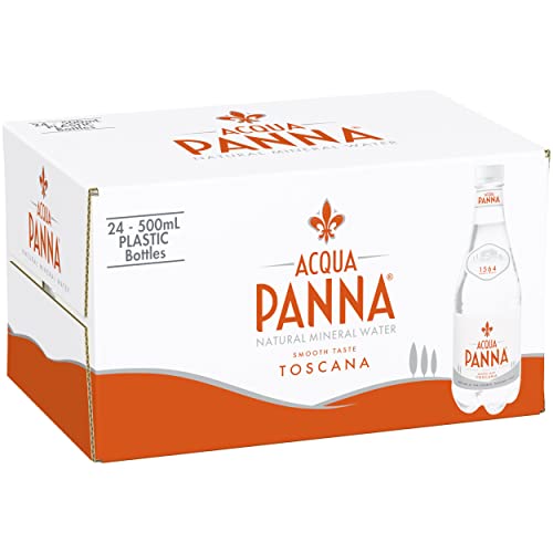 Acqua Panna Still Water, Plastic Bottles - 24 X 500ML