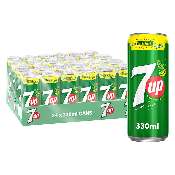 7UP Soft Drink, UAE - 24 X 330ML