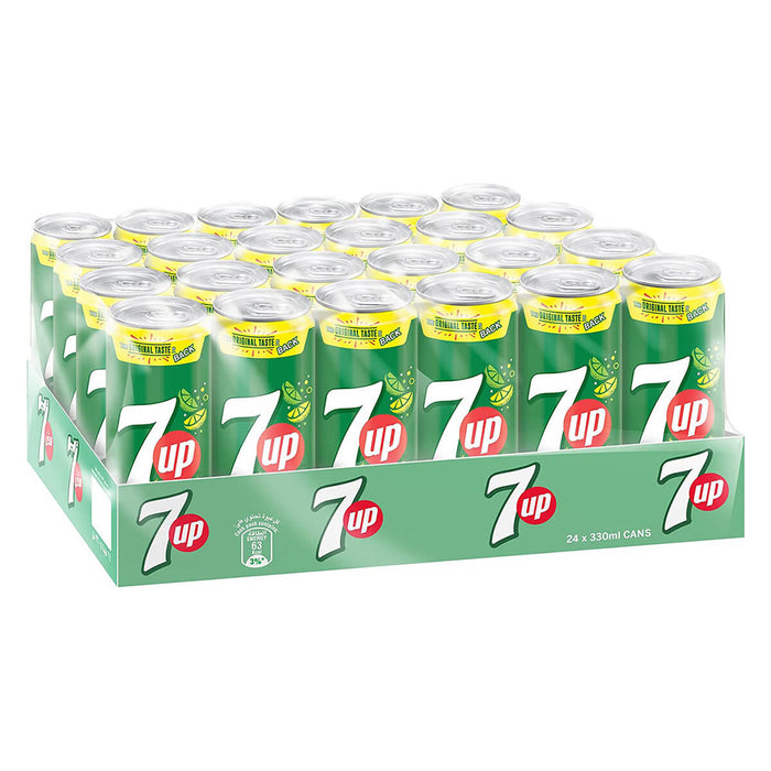 7UP Soft Drink, UAE - 24 X 330ML