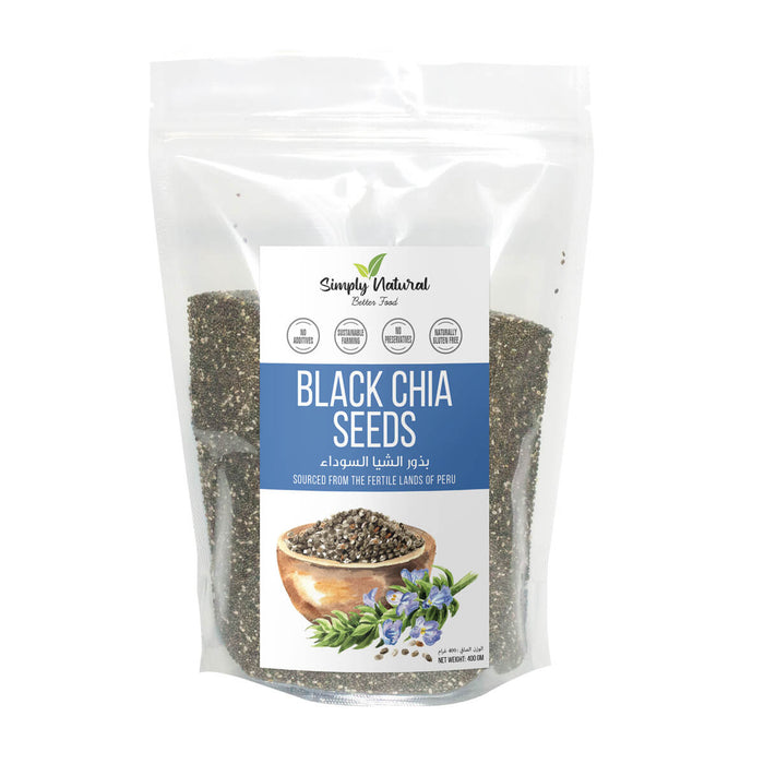 Simply Natural Black Chia Seeds - 400G
