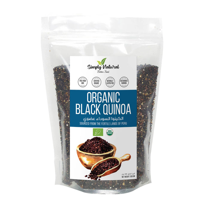 Simply Natural Organic Black Quinoa - 500G