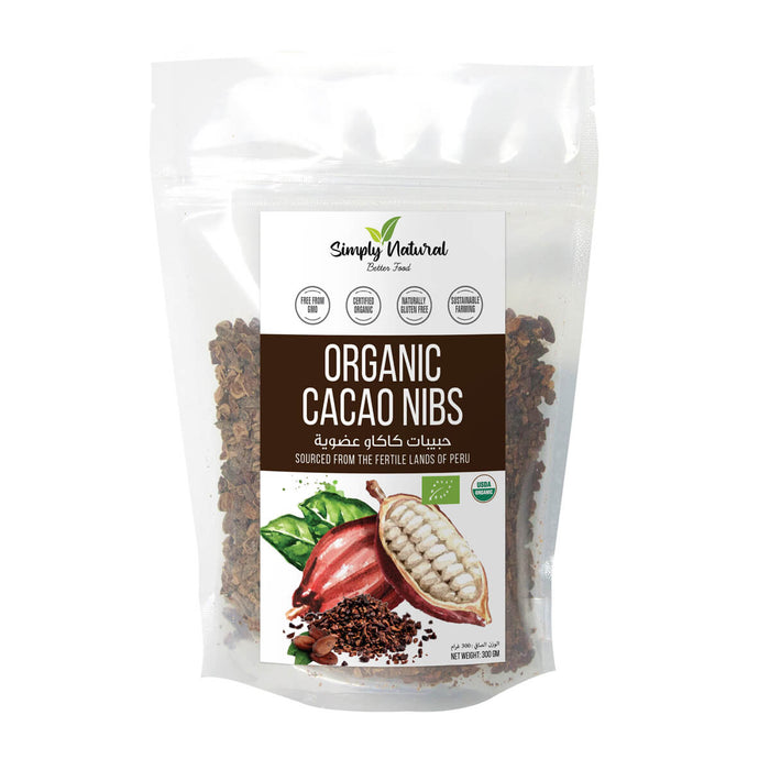 Simply Natural Organic Cocoa Nibs - 300G