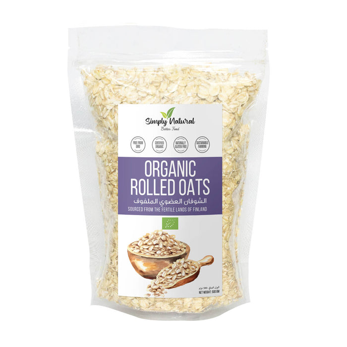 Simply Natural Organic Rolled Oats - 500G