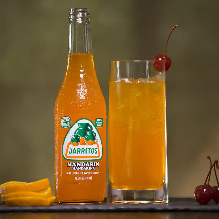 Jarritos Soda Flavor Mandarin Drink - 24 X 370ML