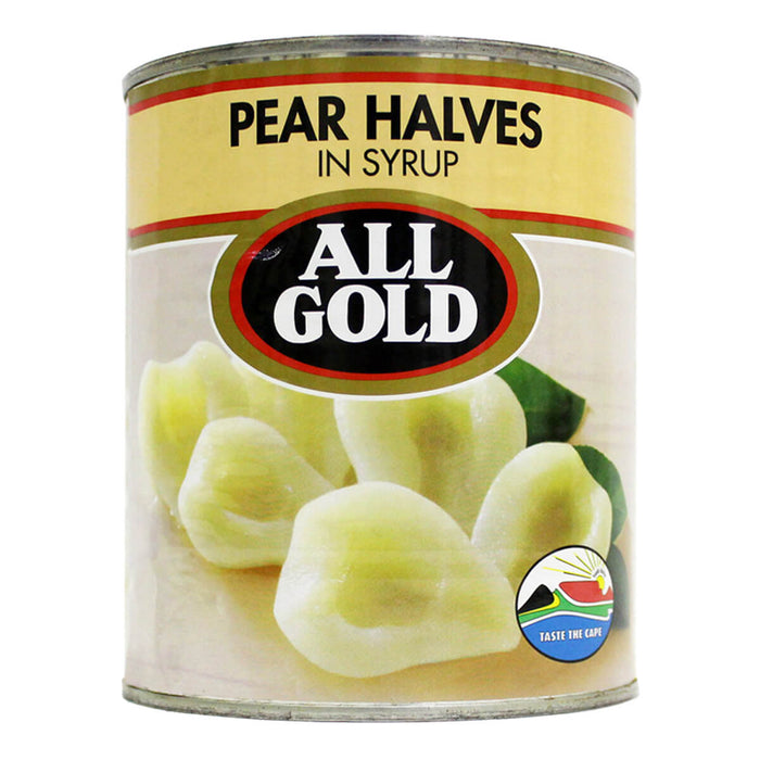 All Gold Pear Halves, South Africa - 825G