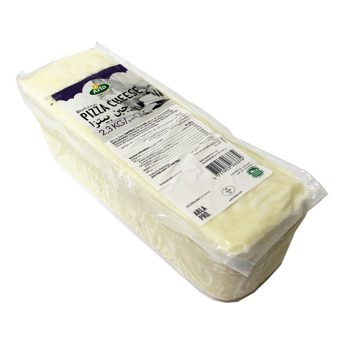 Arla Mozzarella Cheese Block for Foodservice, Frozen - 2.3KG