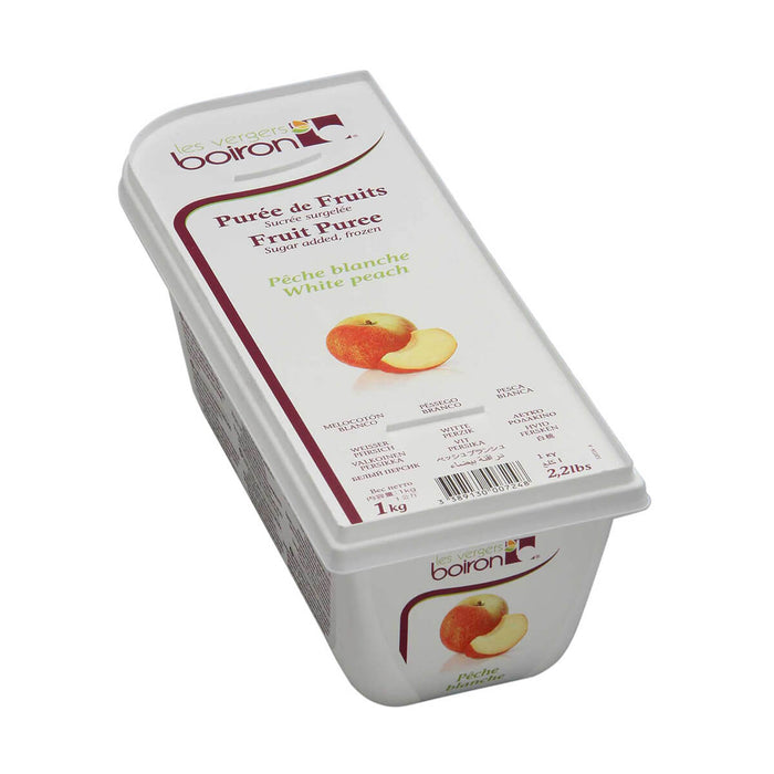 Boiron White Peach Puree, France - 1KG