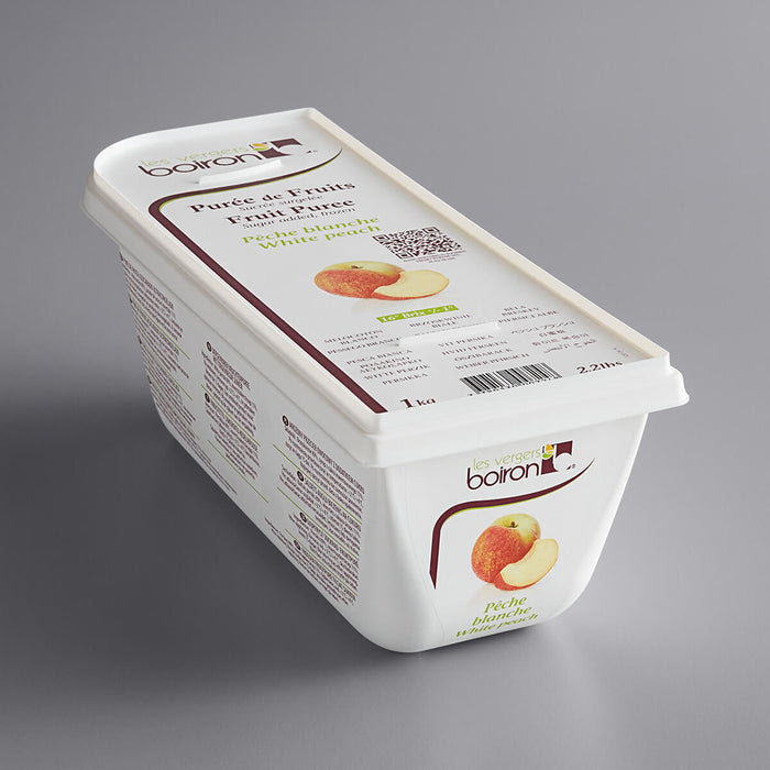 Boiron White Peach Puree, France - 1KG