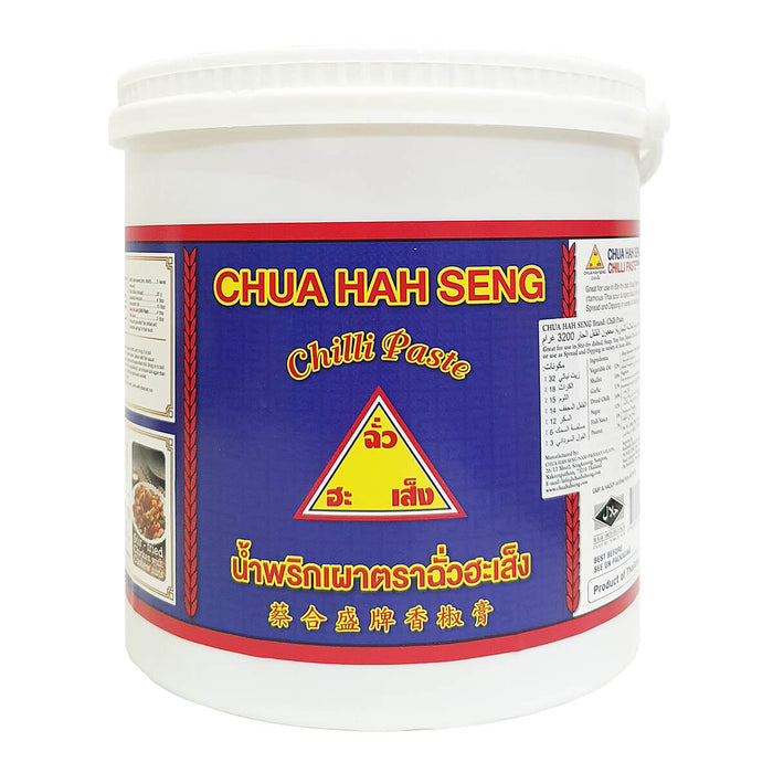 Chua Hah Seng Chilli Paste, Thailand - 3.2KG