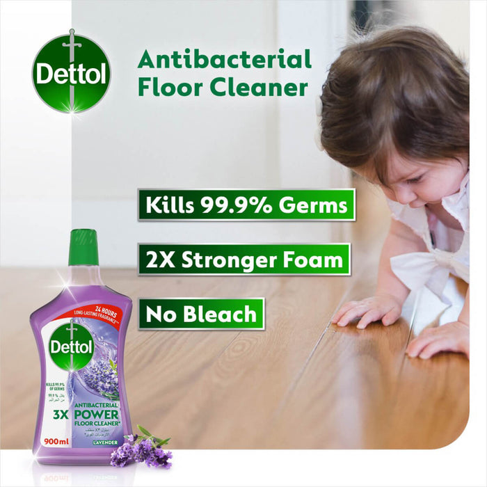 Dettol Multi Purpose Cleaner, Lavender, Promotion - 12 X 900ML